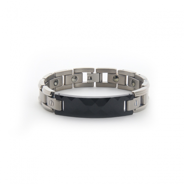 遠紅外線黑翡翠健康鍺手鍊 1