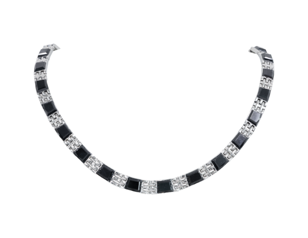 黑翡翠健康鍺項鍊